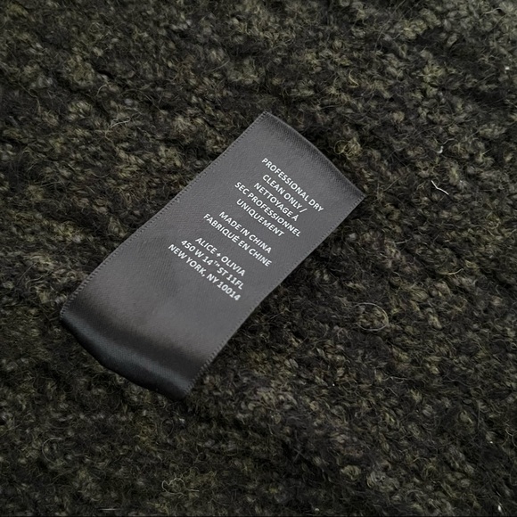 Alice + Olivia Alpaca Wool Knit Sweater Vest - Picture 9 of 13